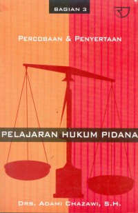 PELAJARAN HUKUM PIDANA BAGIAN 3