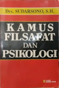 KAMUS FILSAFAT DAN PSIKOLOGI