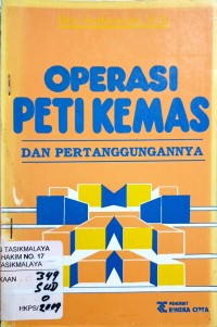 OPERASI PETI KEMAS DAN PERTANGGUNGANNYA