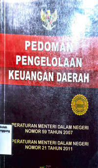 PEDOMAN PENGELOLAAN KEUANGAN DAERAH