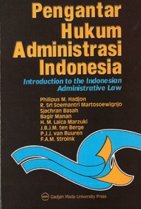 PENGANTAR HUKUM ADMINISTRASI INDONESIA
