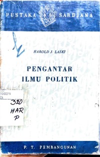 PENGANTAR ILMU POLITIK
