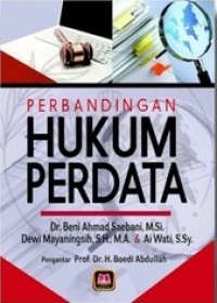 PERBANDINGAN HUKUM PERDATA