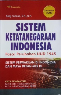 Image of SISTEM KETATANEGARAAN INDONESIA