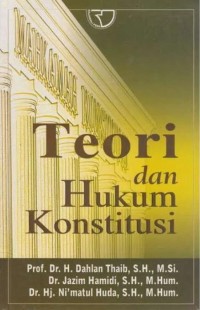 TEORI DAN HUKUM KONSTITUSI